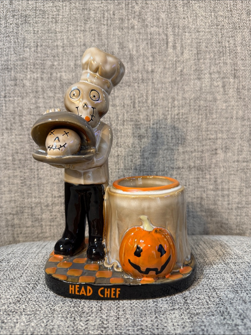 RETIRED 2017 Yankee Candle Boney Bunch “Head Chef” Votive Holder - NWT